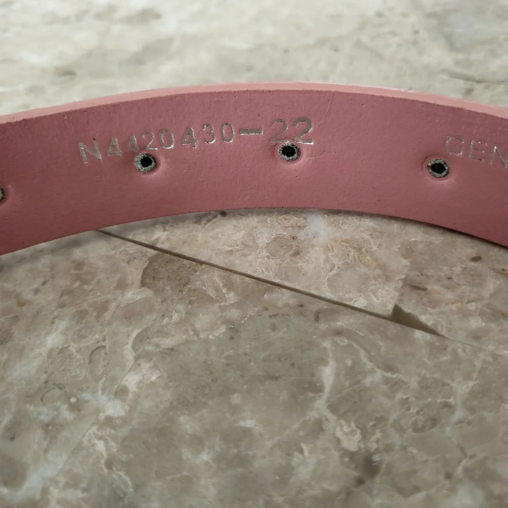 Nocona Girl's Pink Rhinestone And Stud Belt Style- N4420430
